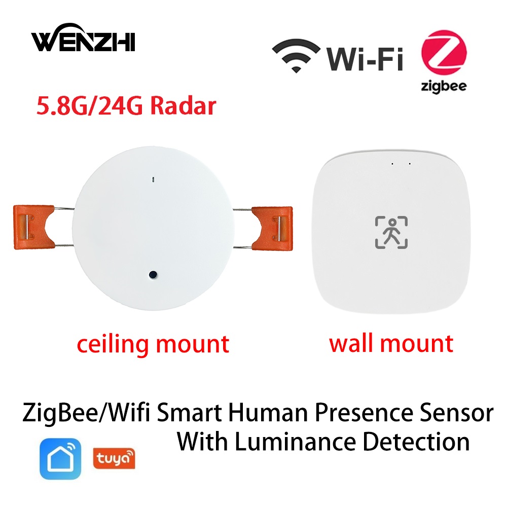 Home Assistant Tuya - زيجبي واي فاي MmWave مستشعر حركة