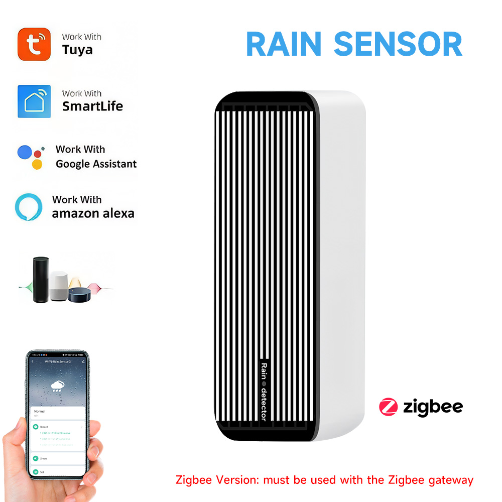 تويا زيجبي استشعار المطر تويا  - مراجعة Home Assistant Tuya وسعره