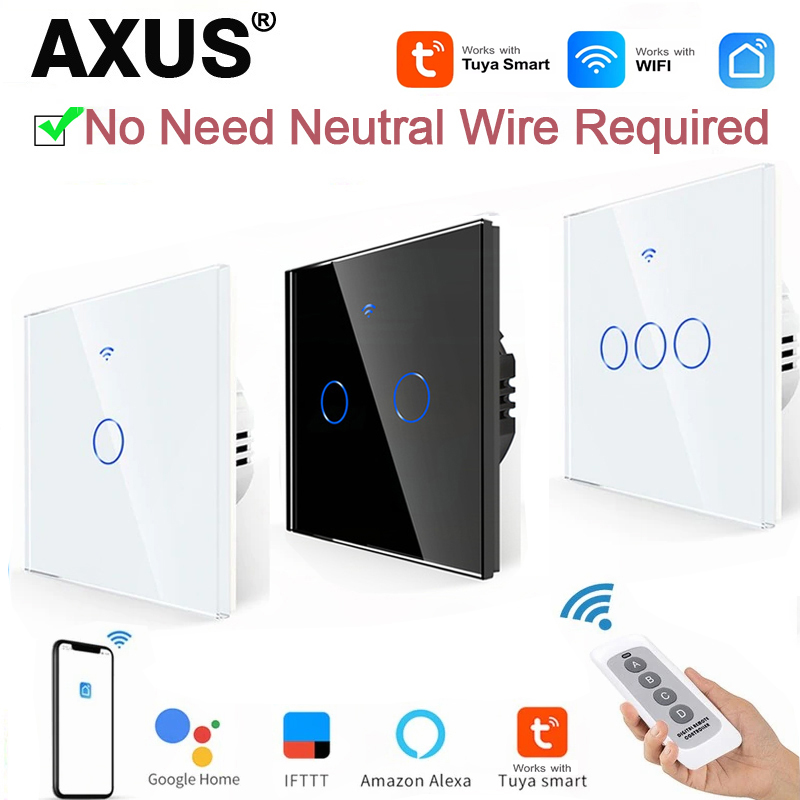 مفاتيح إضاءة ذكية من AXUS EU ت - مراجعة Smart Relay Tuya وسعره